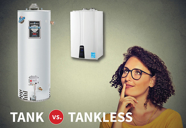 Tankless Water Heaters Vs Storage Tank Water Heaters